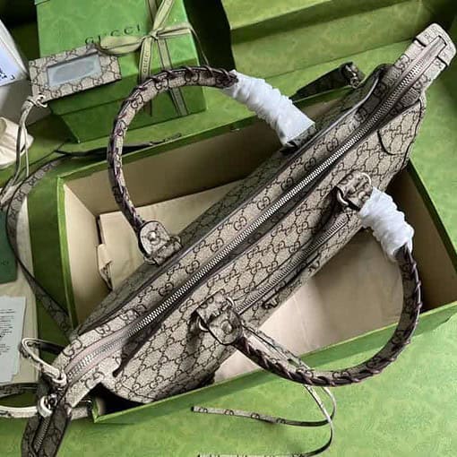 Gucci Luggage Beige For Women And Men 15in/39cm GG - Image 7