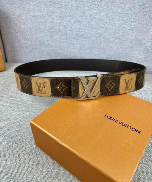 Louis Vuitton Iconic Reversible LV Belt Brown LV Women Belt