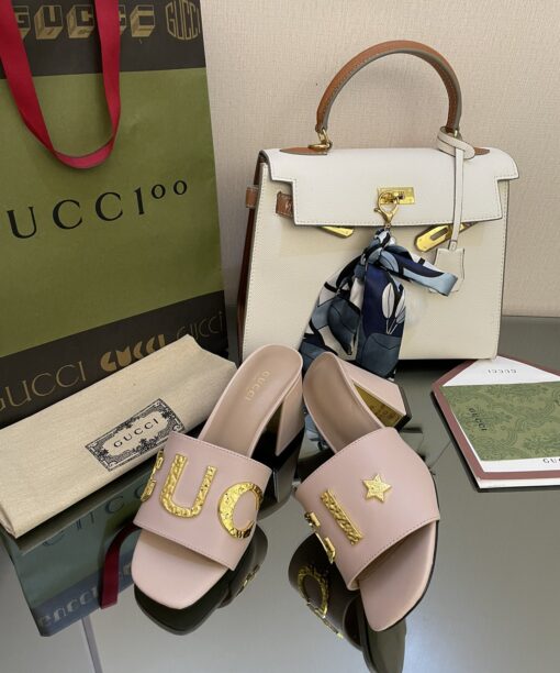 Gucci Women's 'Gucci' Slide Sandal Light Pink For Women GG