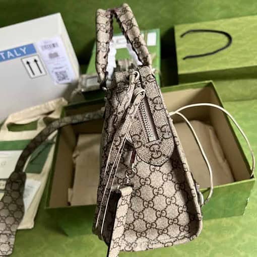 Gucci Luggage Beige For Women And Men 15in/39cm GG - Image 8