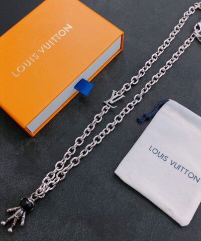 Louis Vuitton Astronaut Necklace Silver For Women