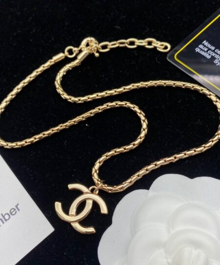 Alternative view of Chanel CC Necklace Gold For Women