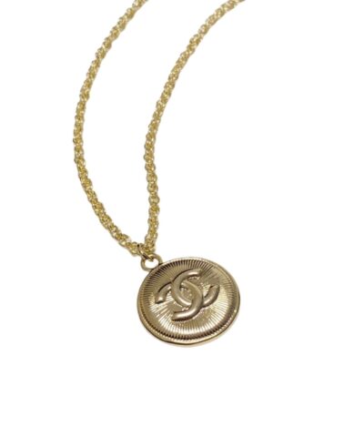 Chanel CC Necklace Gold For Women