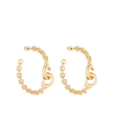 Dior CD Lock Earrings Gold For Women E2315WOMMT_D300