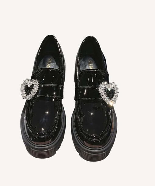 Chanel Moccasins Black For Women