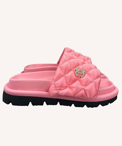 Chanel Mules Pink For Women