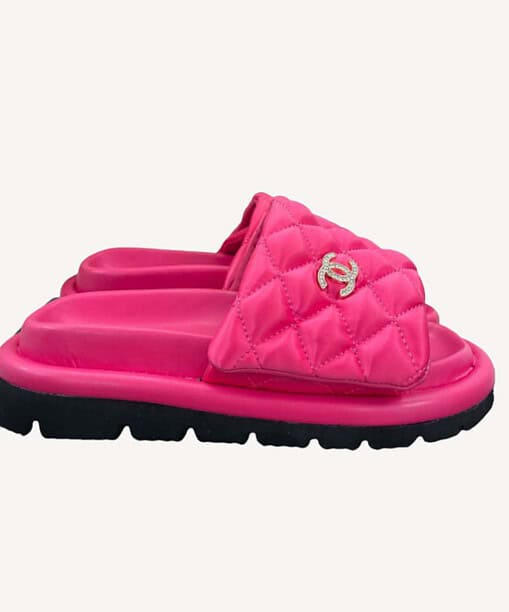Chanel Mules Pink For Women