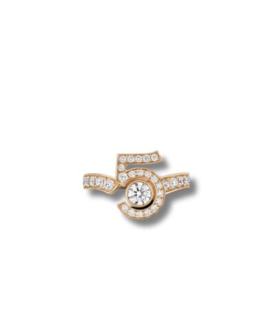 Chanel Eternal N°5 Ring Beige Gold For Women J12407