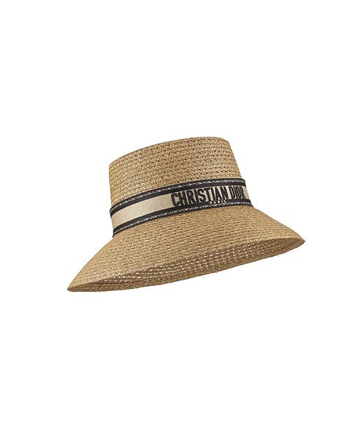 Dior D-Bobby Large Brim Hat Yellow For Women 34DBP924G153_C160