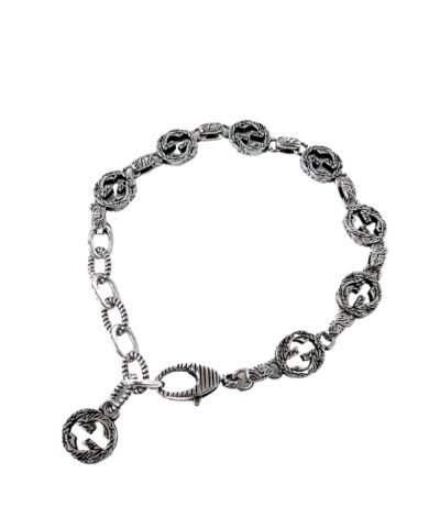 Gucci Double G Bracelet Silver For Women
