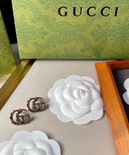 Alternative view of Gucci Double G Earrings Gold For Women