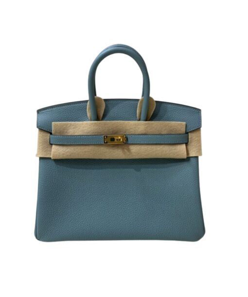 Hermes Birkin 25 Beton Togo Jade Green For Women 25cm / 9.8in
