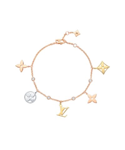 Idylle Blossom Charms Bracelet Gold For Women Q95689