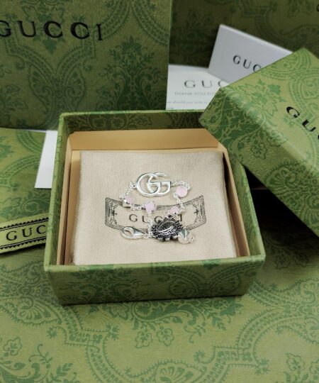 Alternative view of Gucci Logo Bracelet Silver For Women