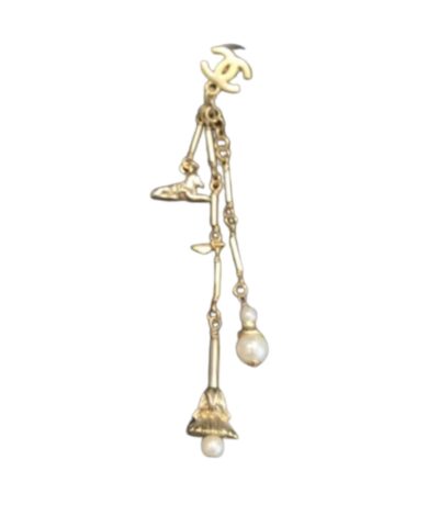 Long Tassel Earrings Gold For Women
