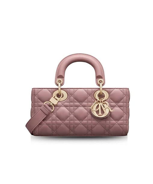 Dior Medium Lady D-Joy Bag Purple For Women 8,7in/22cm