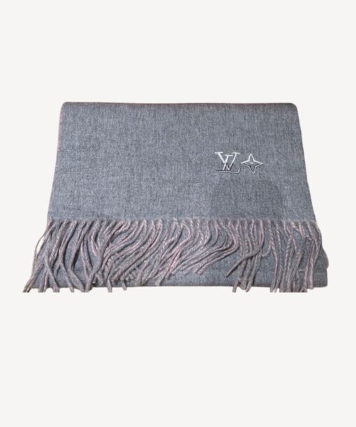 Louis Vuitton The Cashmere Scarf Grey For Women