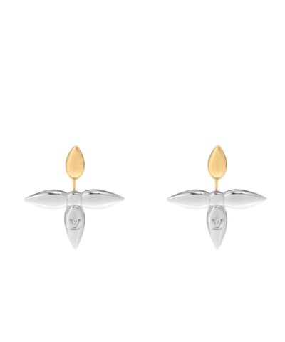 Louis Vuitton Louisette Earrings Gold For Women M80268