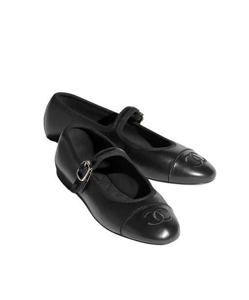 Chanel Mary Janes Black For Women G45503 X01000 94305