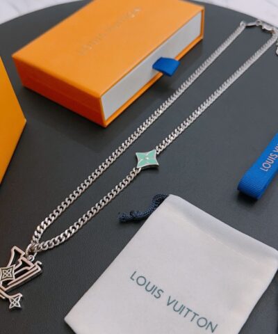 Louis Vuitton Necklace Silver For Women