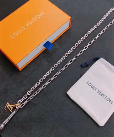 Louis Vuitton Necklace Silver For Women