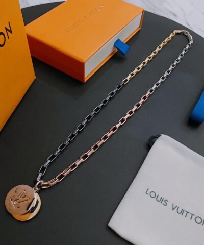 Louis Vuitton Necklace Gold For Women