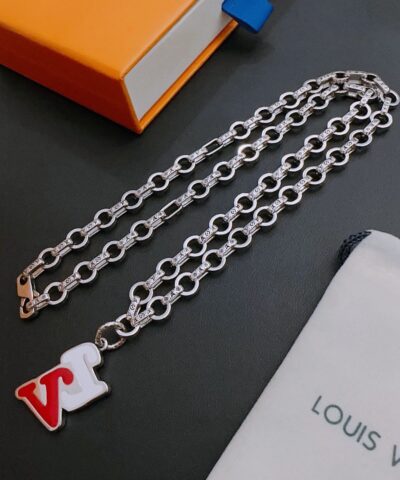 Louis Vuitton Necklace Silver For Women