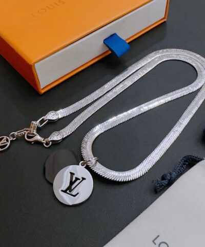 Louis Vuitton Necklace Silver For Women