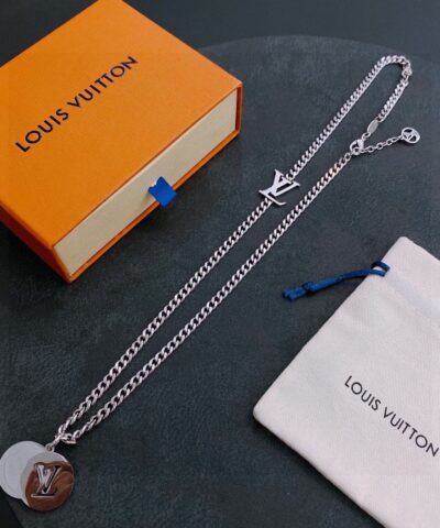 Louis Vuitton Necklace Silver For Women