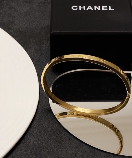 Alternative view of Chanel Strap Bracelet Gold For Women