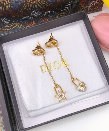Alternative view of Dior Tassel Earrings Gold For Women