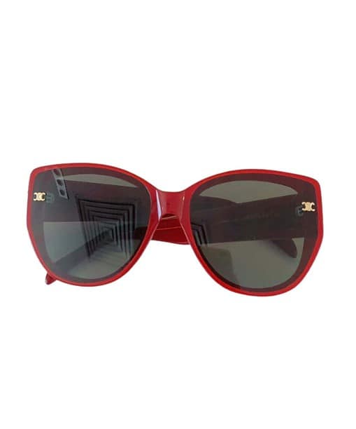 Celine Triomphe Sunglasses Red For Women