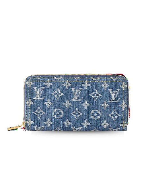 Louis Vuitton Zippy Wallet Blue For Women 7.7 Inches/ 19.5 Cm M82958