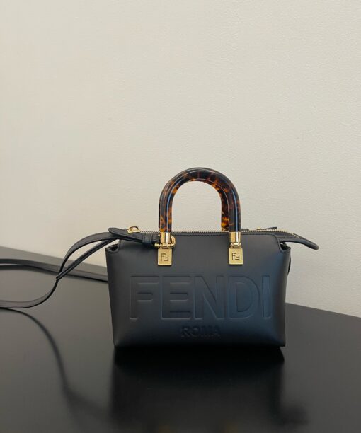 Fendi By The Way Black Mini Bag For Woman 17cm/6.5in