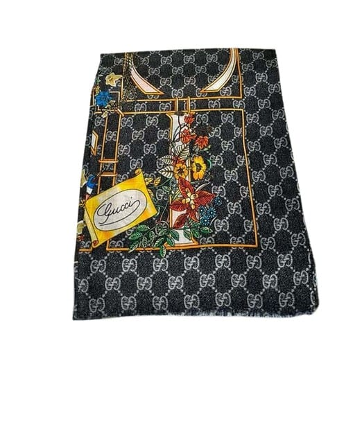 Gucci Animal Floral Scarf 200cm/79in For Women