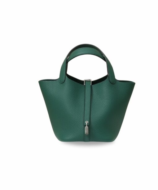 Hermes Picotin Lock 18 Bag Peacock Green For Women 7.1in/18cm