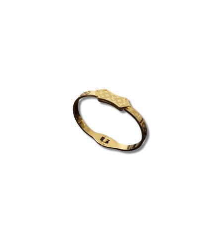 Louis Vuitton LV Titan Bracelet Gold Tone For Women