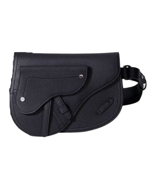 Dior The Saddle Pouch Black For Women 9.5in/24cm CD