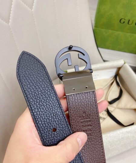 Alternative view of Gucci GG Marmont Reversible Belt Black, Women Belt