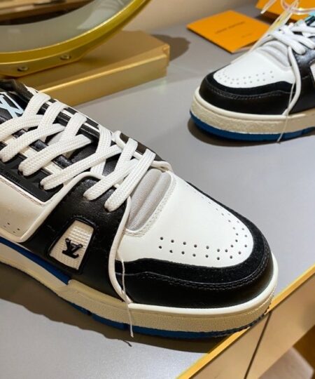 Alternative view of Louis Vuitton Trainer Sneaker Black/White Virgil Abloh For Men LV