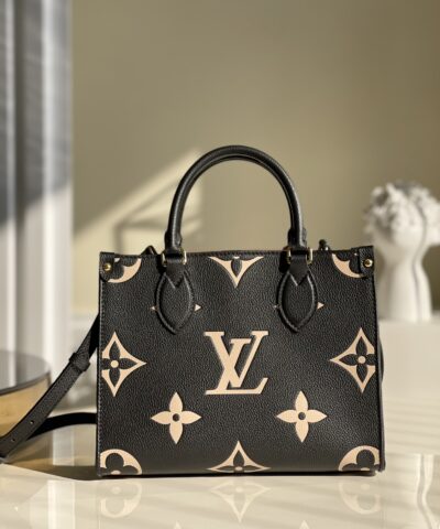 Louis Vuitton Handle Bag 25cm Black
