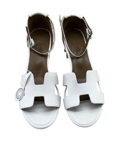 Hermes Encens 50 Sandal White For Women H221119Z 90395