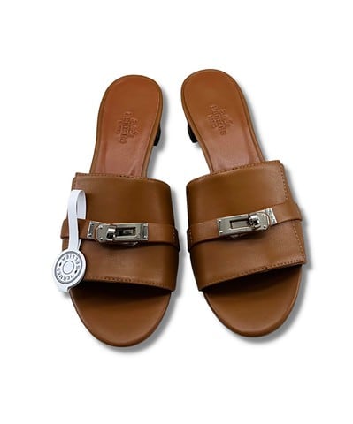 Hermes Gigi 50 Sandal Brown For Women H231063Z A3345
