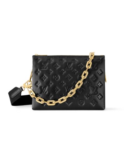 Louis Vuitton Coussin PM Monogram 10.2 Inches Black