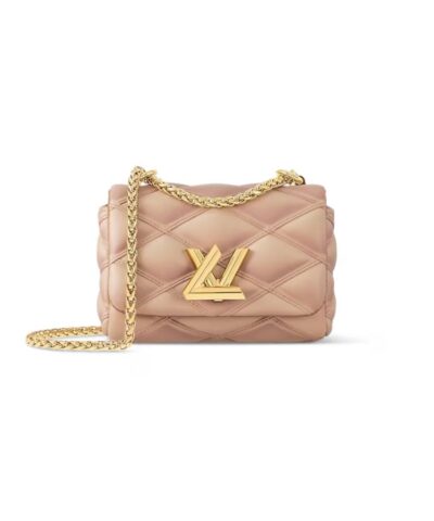 Louis Vuitton Pico GO-14 Beige/Pink Bag For Women M82752- 5.9 Inches/ 14.9 Cm