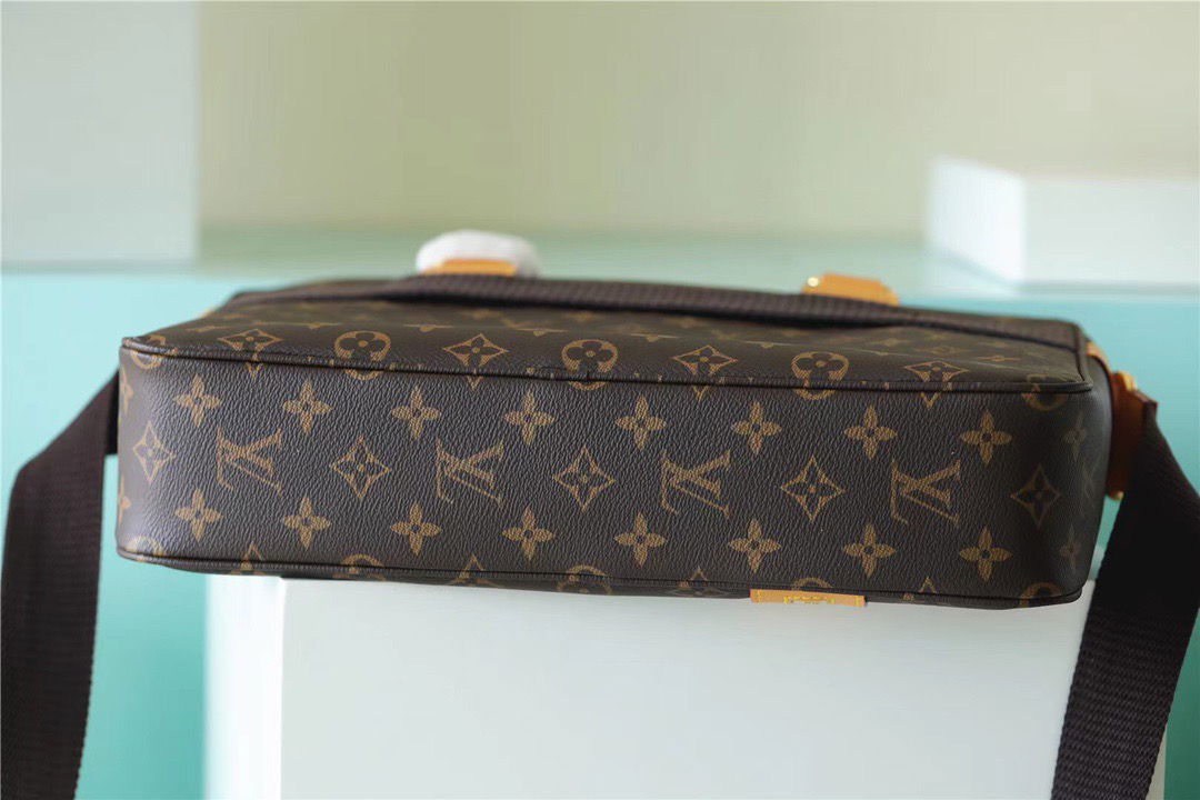 Sac Bosphore 2Way Shoulder Bag Monogram Brown For Men 14.2in/36cm M40043 - Image 4