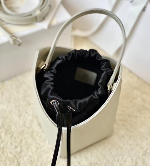 Givenchy Mini Cut Out Bucket Bag Black/White For Women 6.3in/16cm BB50NRB1GV 001 - Image 18
