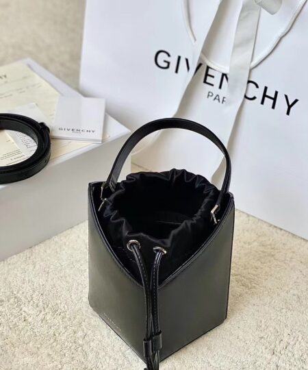 Alternative view of Givenchy Mini Cut Out Bucket Bag Black/White For Women 6.3in/16cm BB50NRB1GV 001