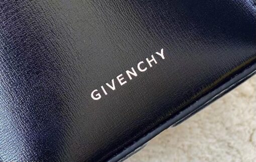 Givenchy Mini Cut Out Bucket Bag Black/White For Women 6.3in/16cm BB50NRB1GV 001 - Image 7