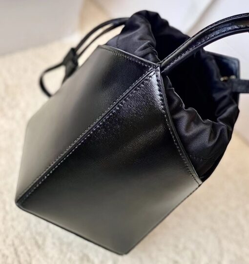 Givenchy Mini Cut Out Bucket Bag Black/White For Women 6.3in/16cm BB50NRB1GV 001 - Image 8